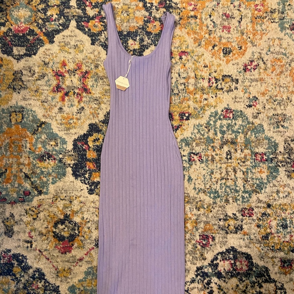 NWT Ribbed Maternity Midi Dress